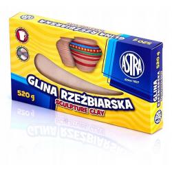 Glina rzeźbiarska 520g ASTRA