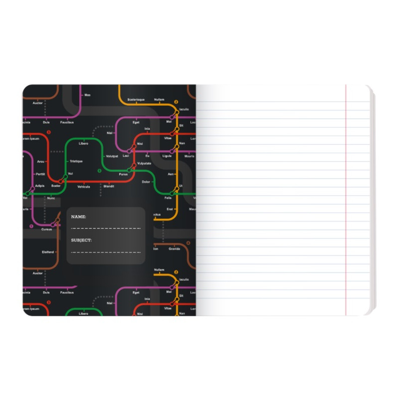 Zeszyt A5 60k linia Monochrome 2022 TOP 2000