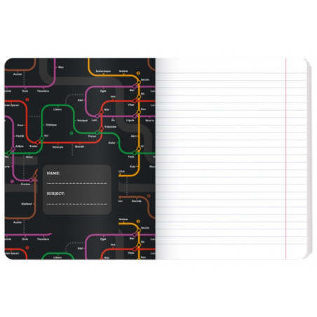 Zeszyt A5 60k linia Monochrome 2022 TOP 2000