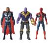 Zestaw 3 figurki świecące avengers 4 MARVEL
