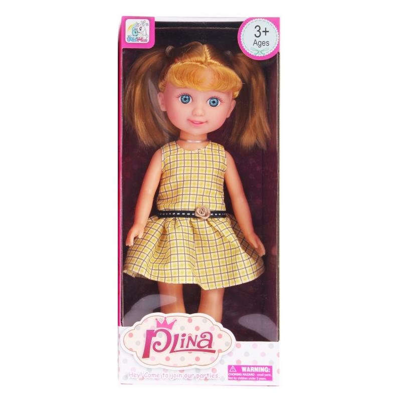 Lalka 25cm 471087 sukienka w kratkę MEGA CREATIVE