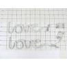 Lampa LOVE neon dekoracja LED 48