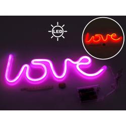 Світильник LOVE неоновий світлодіодний декор 48