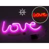 Lampa LOVE neon dekoracja LED 48