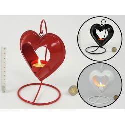 Свічник висяче серце + чайний вогник