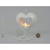 Свічник висяче серце + чайний вогник