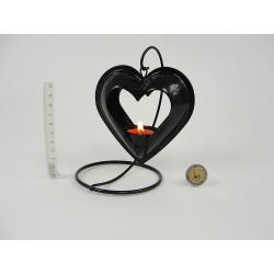 Свічник висяче серце + чайний вогник