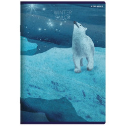 Zeszyt A5 60k Winter Sailor krata 2022 TOP 2000