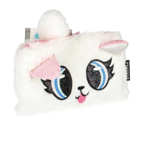 Piórnik saszetka pluszowa Big Eyes 471826 STRAPAK