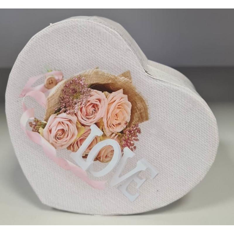 Коробочка декоративне серце