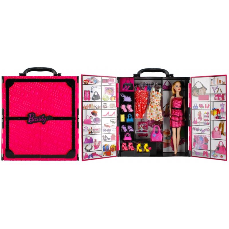 Lalka z akcesoriami Szafa 29cm MEGA CREATIVE