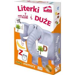 Literki małe i duże Memory ADAMIGO