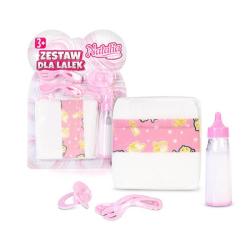 Набір ляльок Наталія підгузник+аксесуари