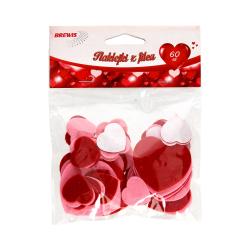 Наклейки з фетру - сердечка FVM06 - креативна стаття