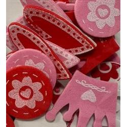 Самоклеючі серця і коронки - креативна стаття