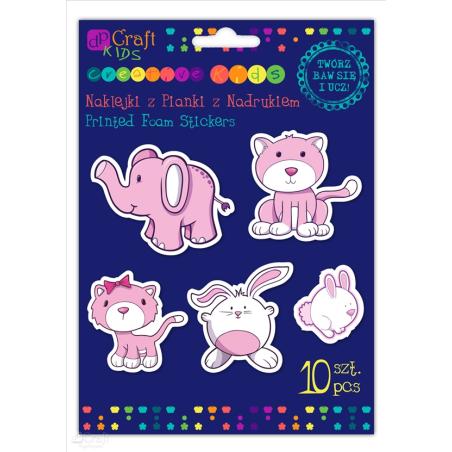 Наклейки з поролону - SWEET PETS 10 шт. - креативна стаття