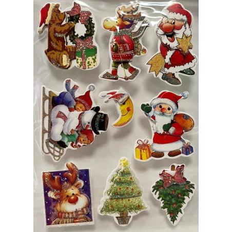 Велика прикраса BN/12 - 3D різдвяні наклейки