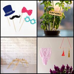 Дерев'яні круглі палички - креативна стаття