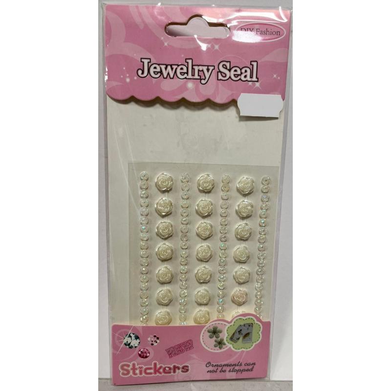 Ozdoba diamentowa róża 7 mała 22x10cm ALIGA