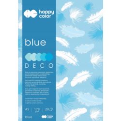 HAPPY COLOR BLOCK DECO BLUE A5