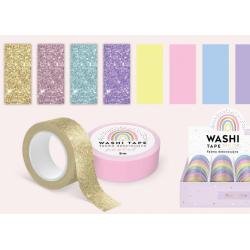 Декоративна стрічка GLITTER PASTEL - креативна стаття