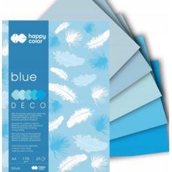 Blok techniczny Deco Blue A5 20ark. HAPPY COLOR