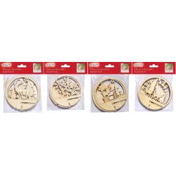 Деревні форми CDA-1162 для куль 12см - креативна стаття