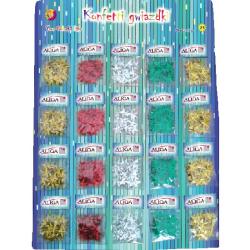 Confetti MT-6611 зірок 20p - креативна стаття