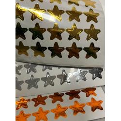 Наклейки NKX-6167 зірок альбом 14,5 x 24см