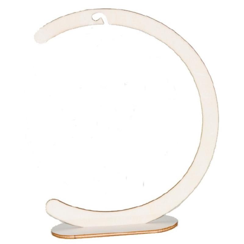 Stojak drewniany Księżyc SD-8608 szer. 16.8cm ALIGA