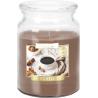 Świeca kawa Słoik duży BISPOL