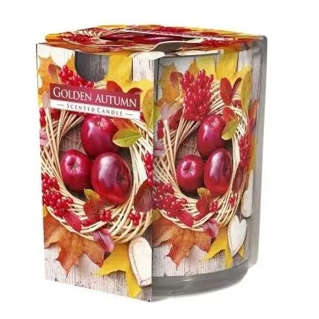 Свічка в склі і ароматі фольги
