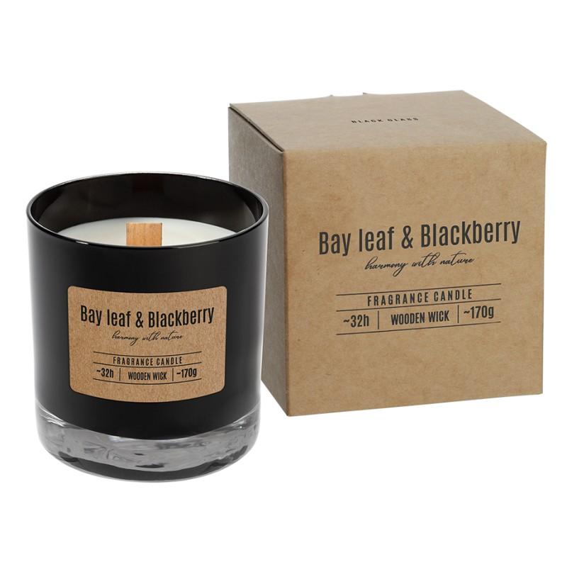 Świeca mała Drewniany knot BISPOL