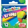 Свічкові крейда BAMBINO 12 кольорів (включаючи золотий)