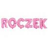 Повітряна куля з фольги ROCZEK 6 букв 40см рожевий