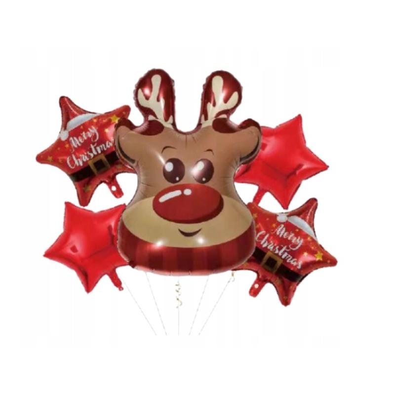 Набір з 5 ялинкових кульок