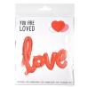 Повітряна куля з фольги LOVE