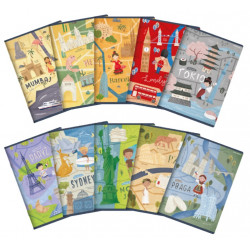 ВЕРХНІЙ НОУТБУК A5 32K МІСТА ПОДВІЙНИХ ЛІНІЙНИХ КОЛІС