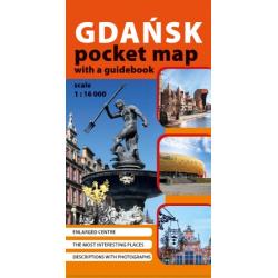 Gdańsk - Plan kieszonkowy z przewodnikiem ENG
