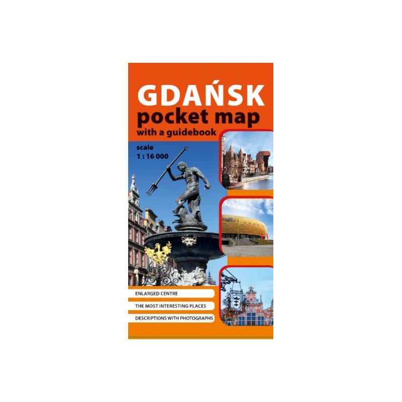Gdańsk - Plan kieszonkowy z przewodnikiem ENG
