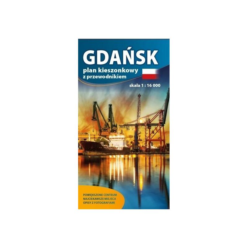 Gdańsk - plan kieszonkowy z przewodnikiem PL