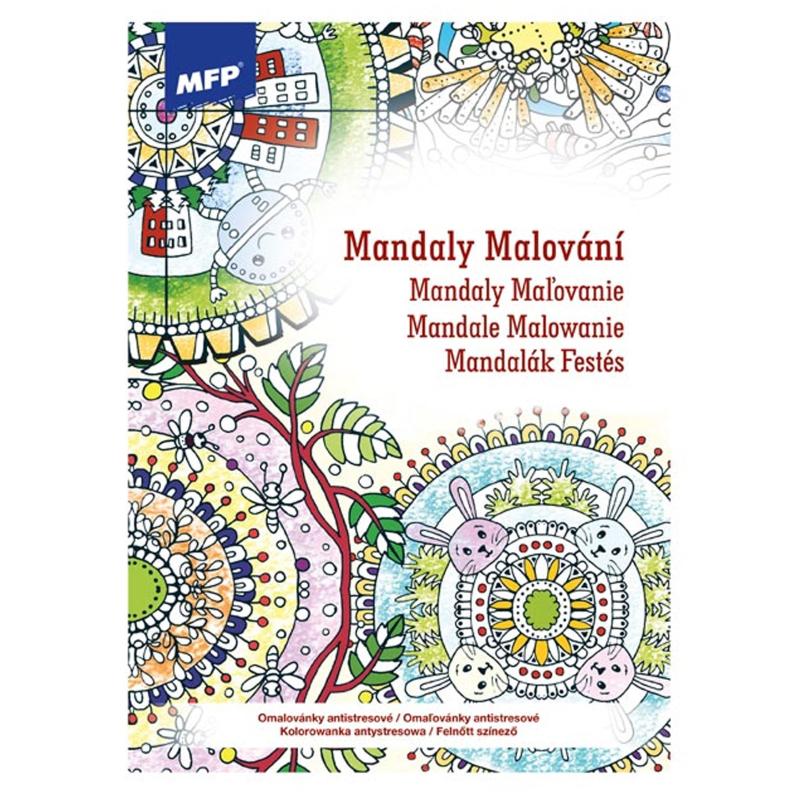 Kolorowanka antystresowa Mandale Malowanie 210x290mm MFP