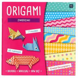 Книга з наклейками орігамі 20х20