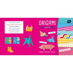 Книга з наклейками орігамі 20х20