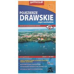 DRAWSKIE LAKE DISTRICT - східна частина - Карта