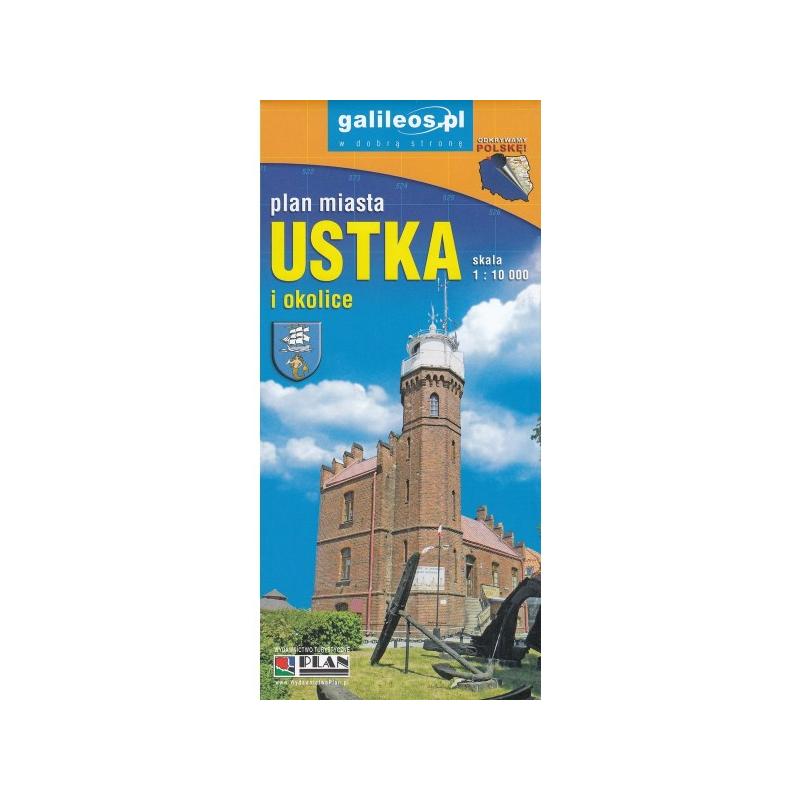Ustka i okolice (Rowy)- Plan miasta