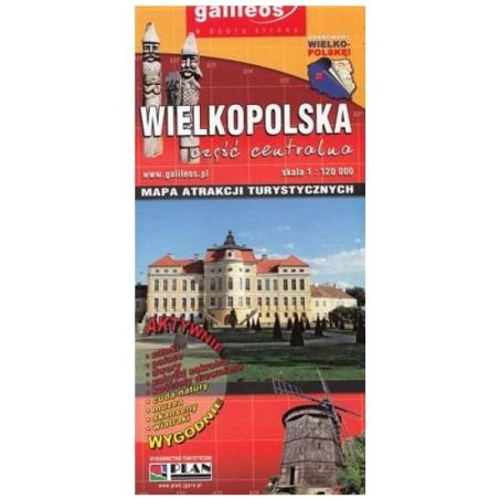 Wielkopolska część centralna - Mapa