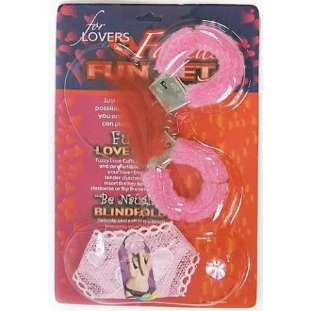 Встановіть наручники, металеві, рожеві та інше