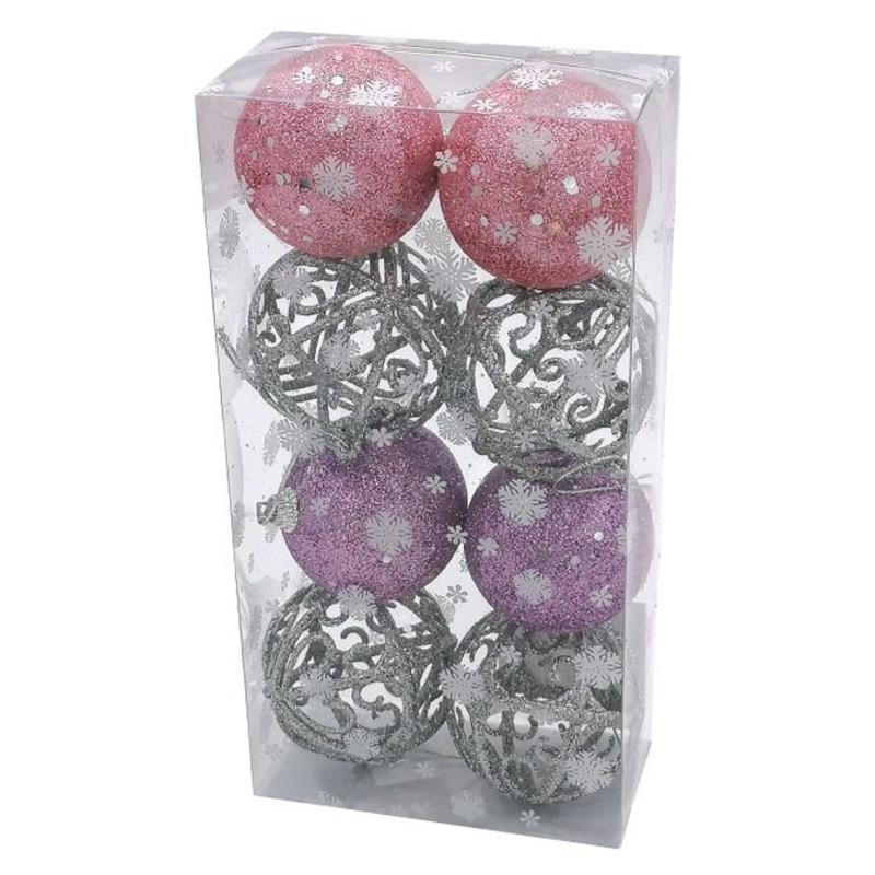 Zestaw bombki 8szt.100