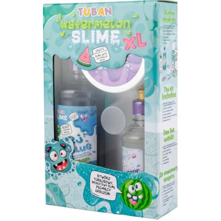 Zestaw Super Slime XL arbuz TUBAN